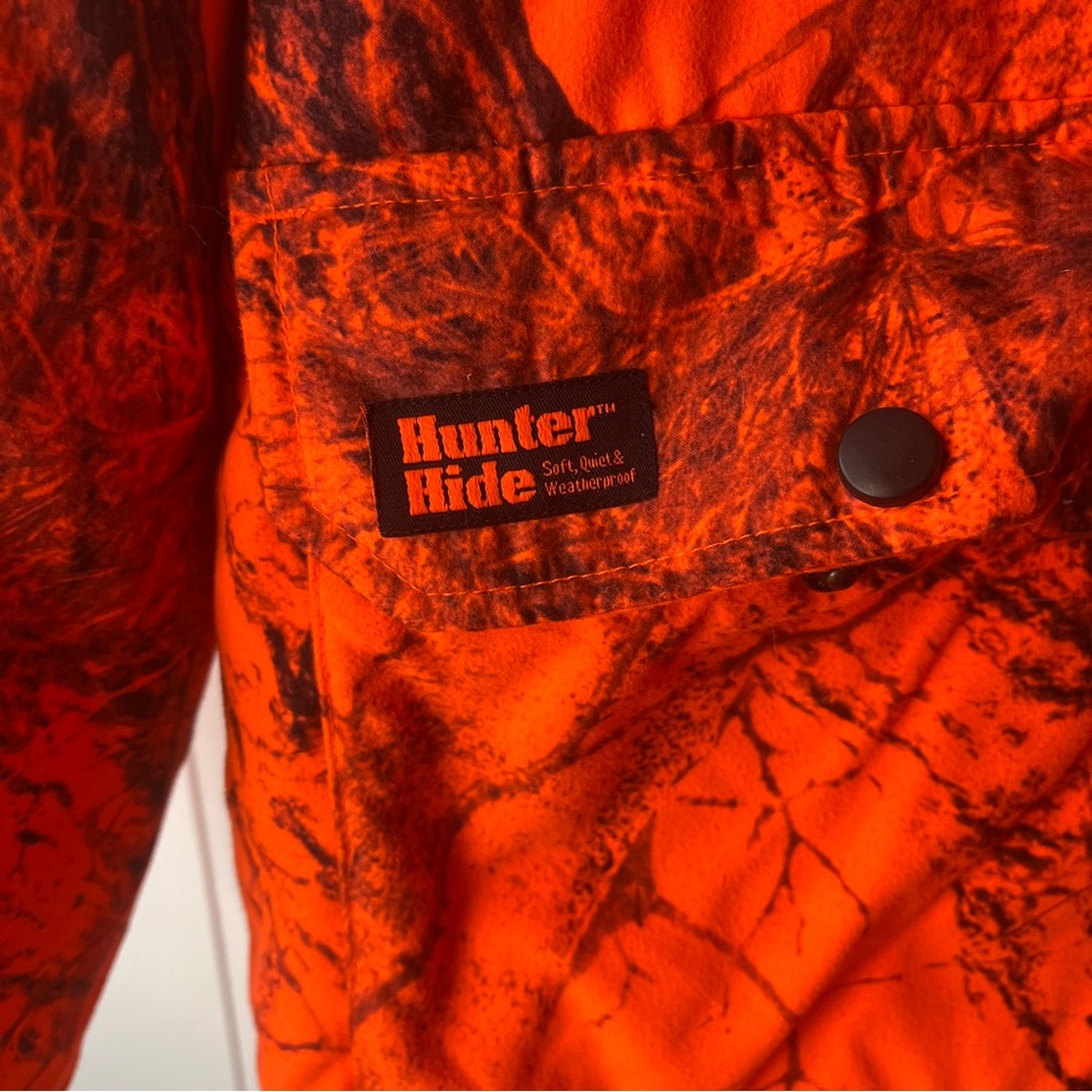 Hunter Hide Orange Camouflage Jacket - Picture 2 of 13